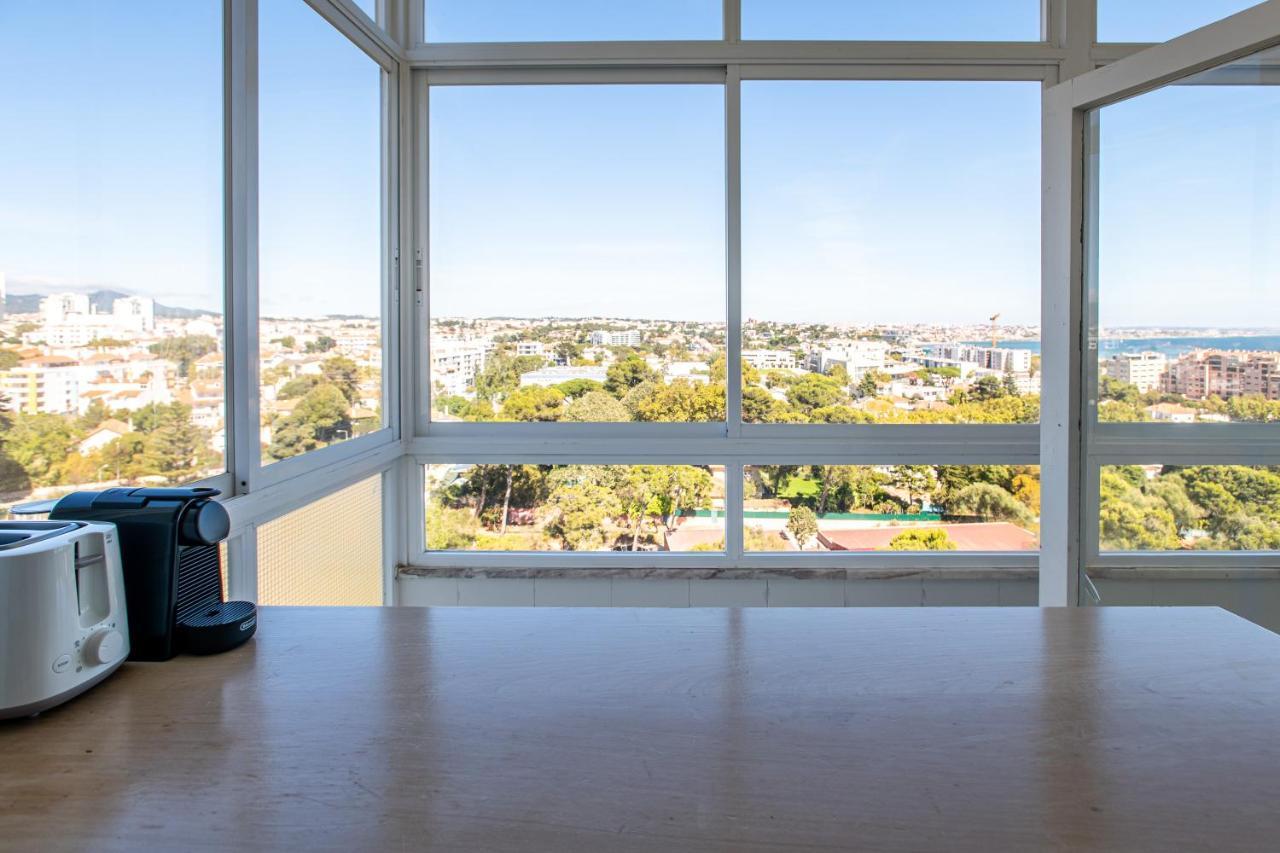Amazing Sea View Apt With Pool Cascais - Atjoanas Exterior foto